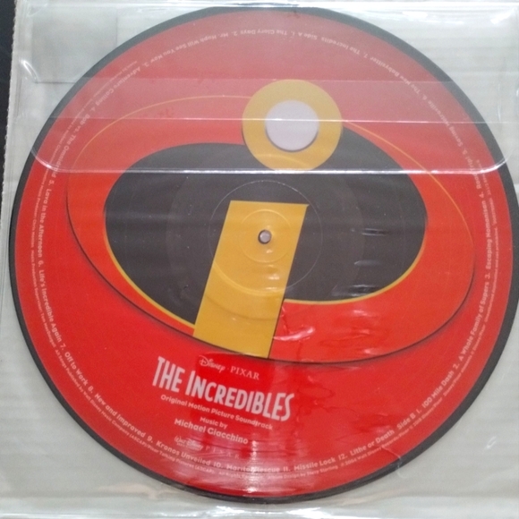 Disney Incredibles Sealed Picture Disc - Picture 2 of 2